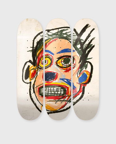 Домашен декор The Skateroom Jean-Michel Basquiat Untitled (Face) 1982 Deck Многоцветен | 5407006112624, 3