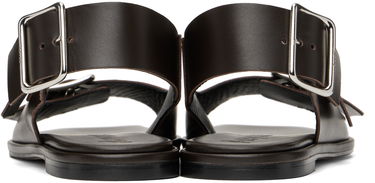 Облекло Aeyde Aeyde Thekla Leather Slingback Sandals Кафяво | A11-FS-BRNS08FL65-SS25-953-001, 1