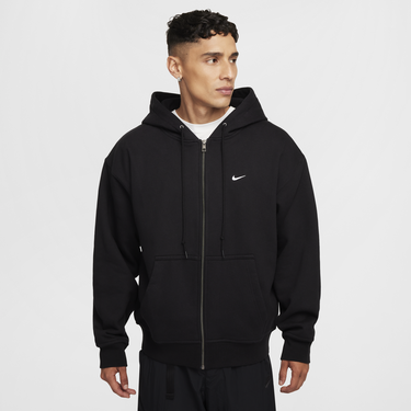 Суитчър Nike Solo Swoosh Full-Zip Hoodie Черно | FZ1165-010, 0