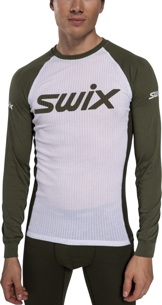 Тениска SWIX RaceX Classic Long Sleeve T-Shirt Бяло | 10115-23-20001