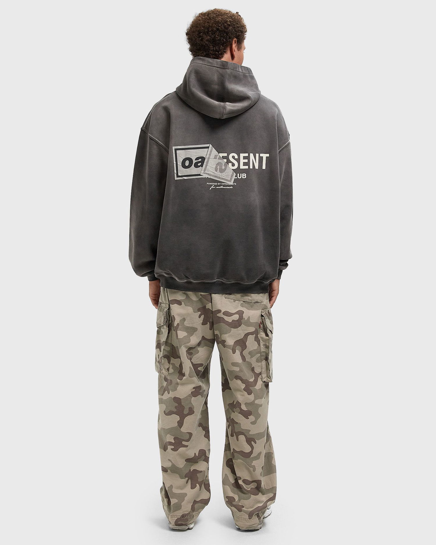 Суитчър Represent Clo Oasis Owners Club Distressed Hoodie Сиво | OCM100008-04, 1