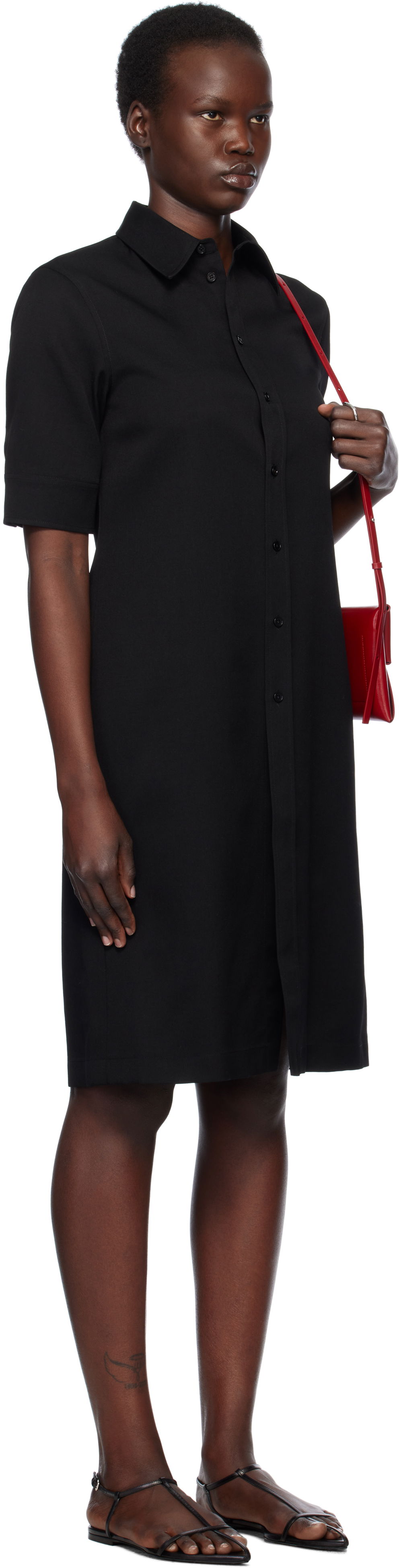 Pокля Jil Sander Stripe Dress Бежово | J04DL0002_J40003, 1
