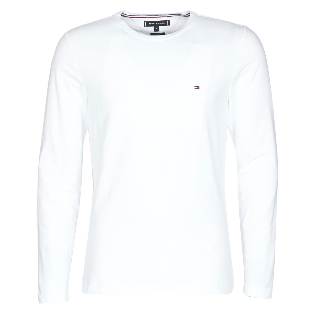 Тениска Tommy Hilfiger STRETCH SLIM FIT TEE Бяло | MW0MW10804-YBR, 0