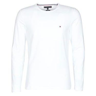 Тениска Tommy Hilfiger STRETCH SLIM FIT TEE Бяло | MW0MW10804-YBR, 0