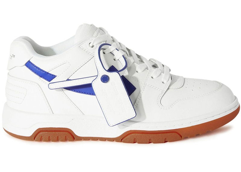 Кецове и обувки Off-White Out Of Office OOO White Royal Gum Бяло | OMIA189F23LEA0030169, 0