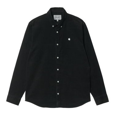 Риза Carhartt WIP L/S Madison Fine Cord Shirt Черно | I030580_0D2_XX, 5