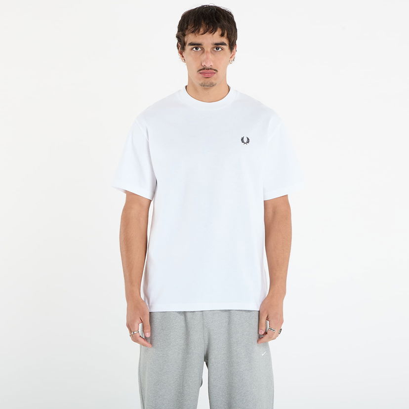 Тениска Fred Perry Relaxed T-Shirt Бяло | M8710 100