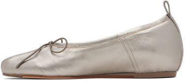 Pокля Simone Rocha Simone Rocha Classic Pleated Ballerina Flats Металик | RMP23 0797, 2