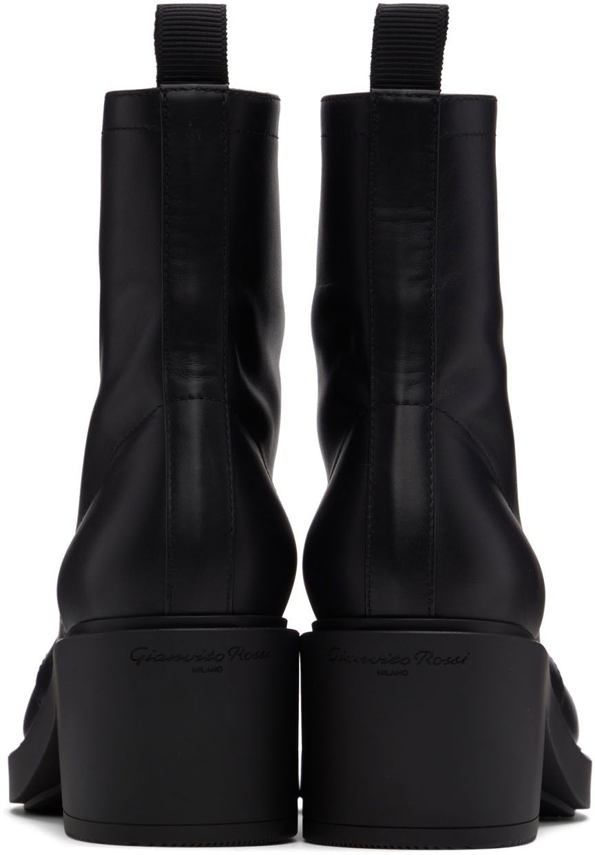 Облекло Gianvito Rossi Gianvito Rossi Foster Leather Boots Черно | G73391.45GOM.VGI, 1