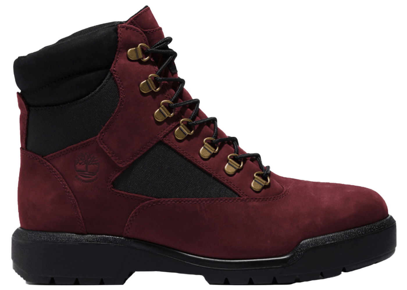 Кецове и обувки Timberland Field Boot Lace Up Waterproof Dark Port Бургунди | TB0A5W79-C60, 0