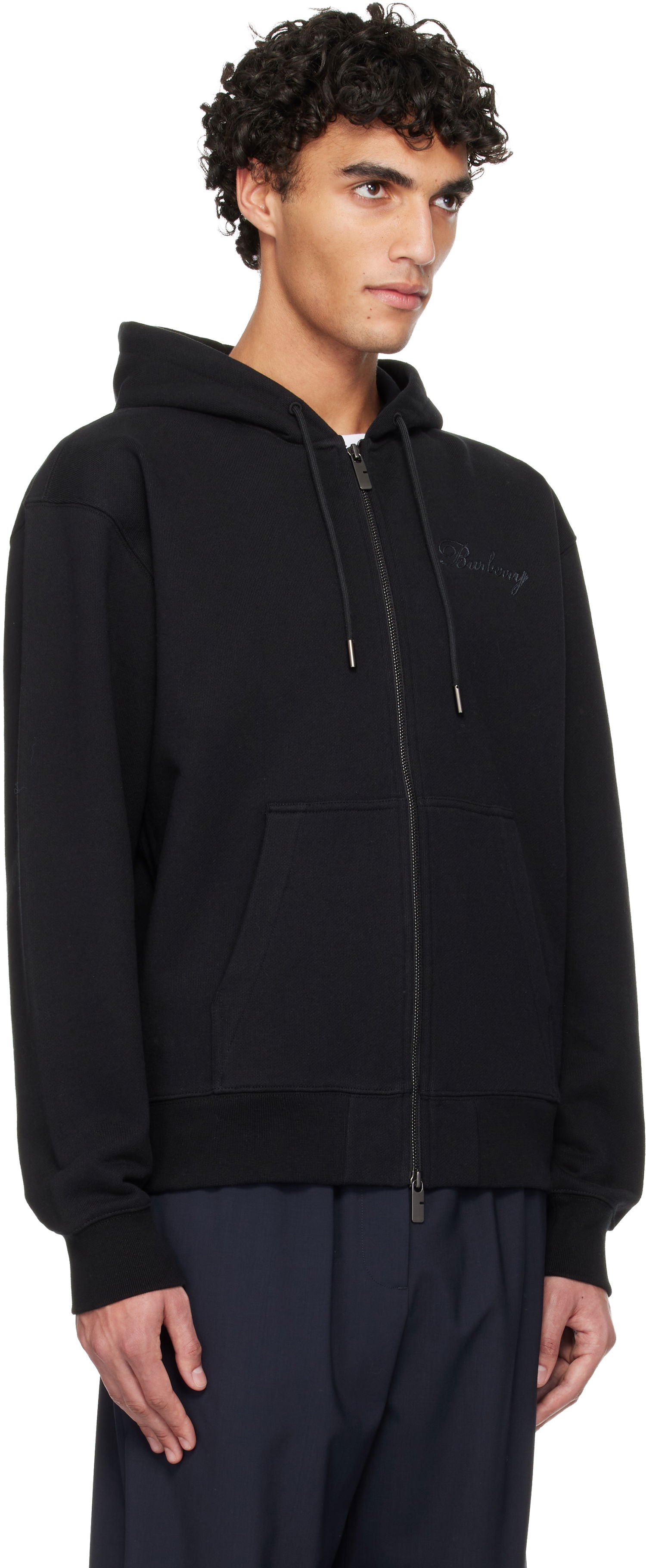Суитчър Burberry Rory Hoodie Черно | 8119184, 1