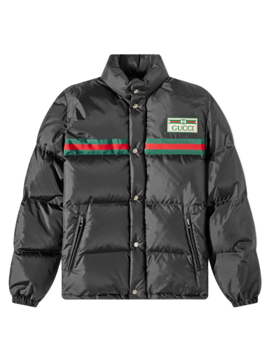Пухо яке Gucci Water Repellent Down Jacket Черно | 666560-Z8AQX-1043