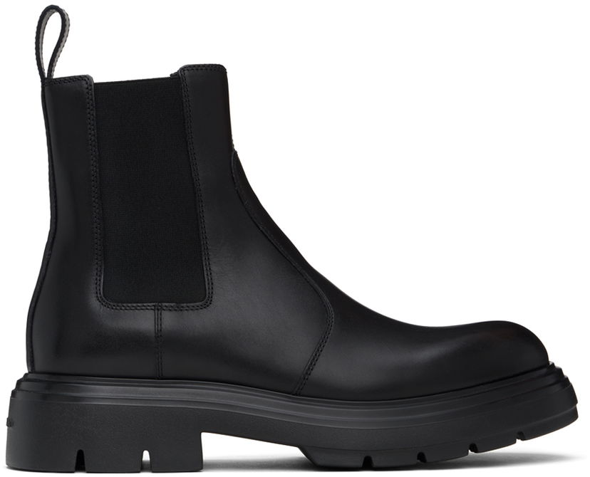 Кецове и обувки FERRAGAMO Ferragamo Leather Chelsea Boots Черно | 01H402 - 769818