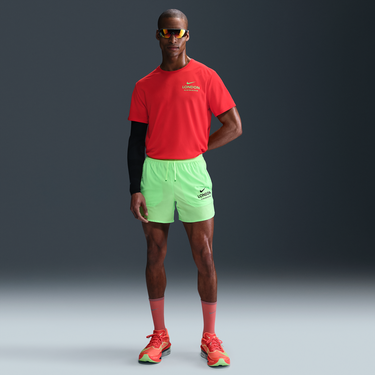 Тениска Nike Nike Miler Running T-Shirt Червено | IF5753-696, 3