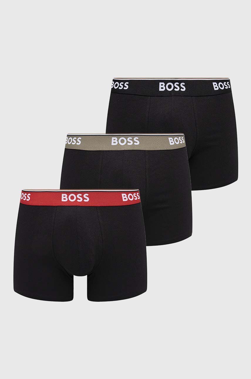 Боксерки BOSS Boxers 3-pack Черно | 50495425, 0
