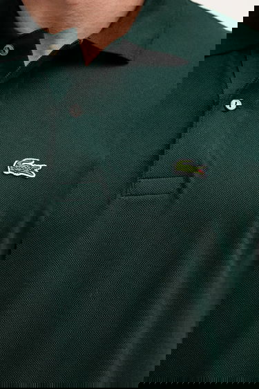 Поло тениска Lacoste Lacoste L1212 Polo Shirt Зелено | L1212.YZP, 4