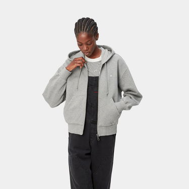 Яке Carhartt WIP Hooded Casey Jacket Сиво | I032642_10B_XX, 0