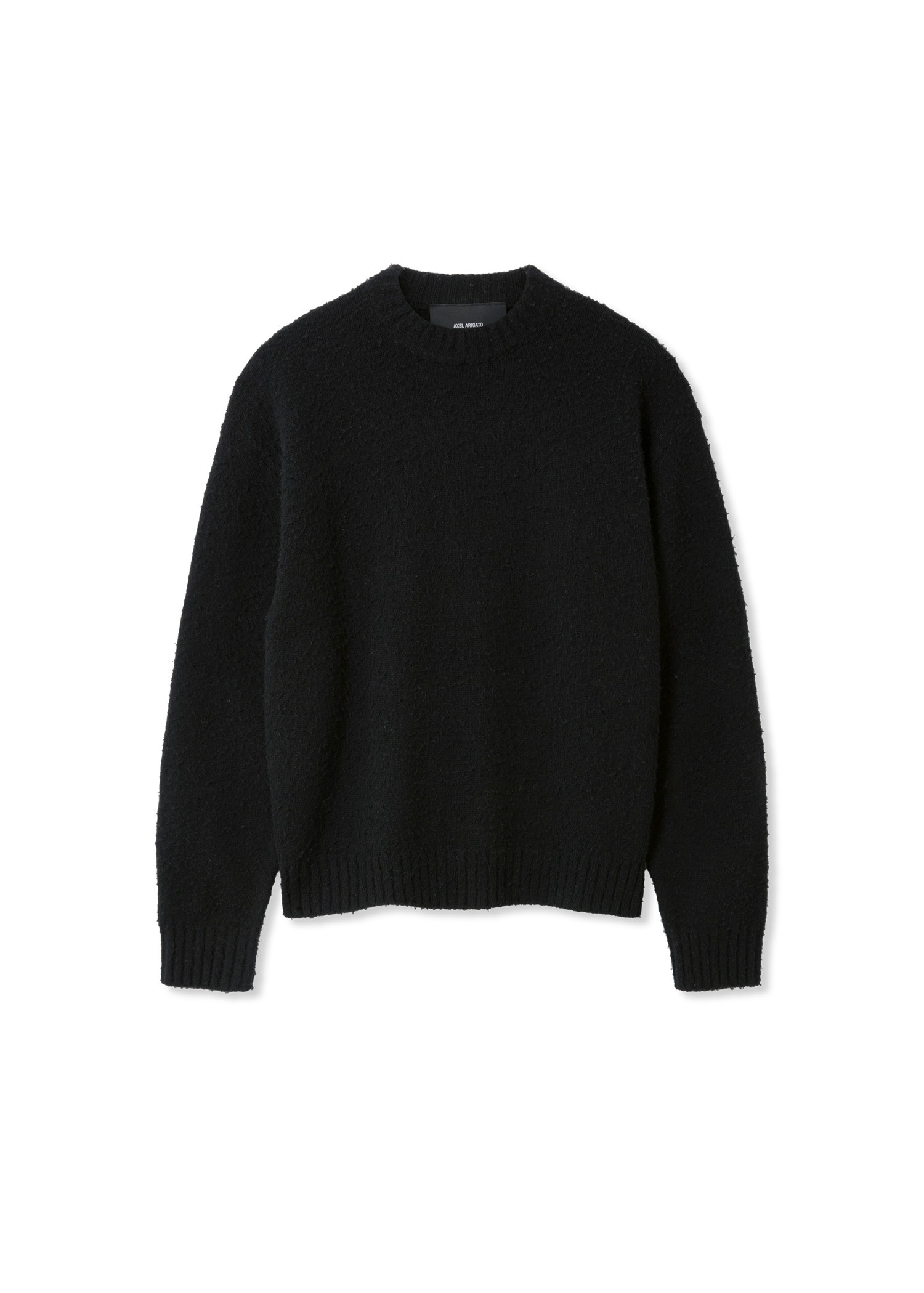 Пуловер AXEL ARIGATO Miles Knitted Crewneck Sweater Черно | A3412001, 1