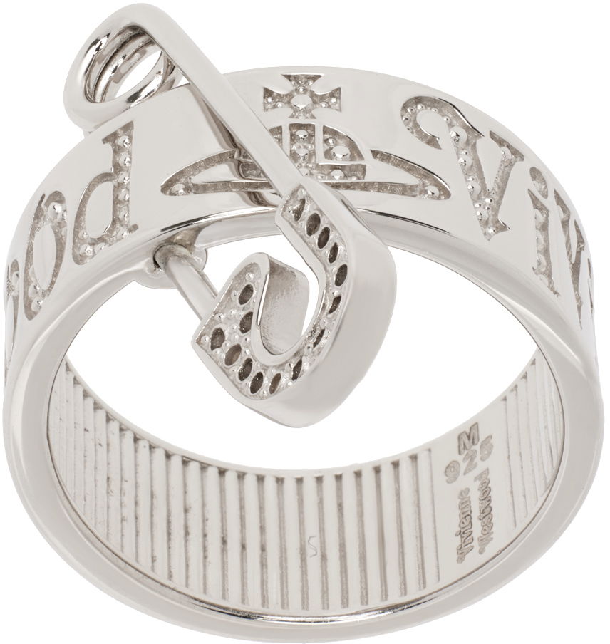Пръстен Vivienne Westwood Vernon Safety Pin Ring Металик | 64040077-01P102-CN, 0