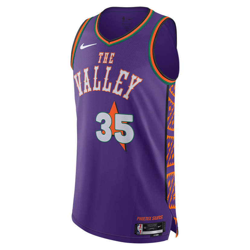 Фланелка Nike Dri-FIT ADV NBA Authentic Kevin Durant Phoenix Suns City Edition 2024/25 Лилаво | FQ4479-505