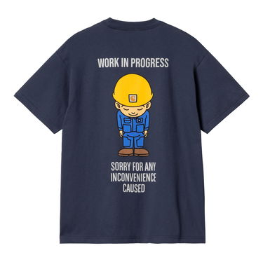 Тениска Carhartt WIP Short Sleeve Graphic T-Shirt Синьо | I033994_9, 4