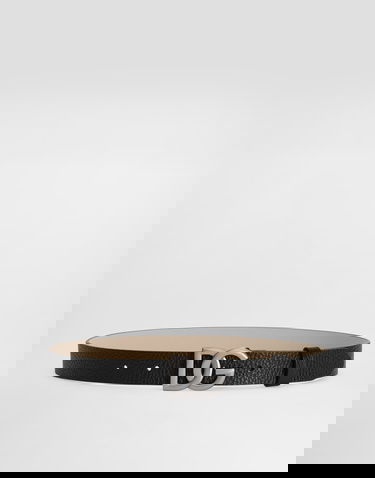 Колани Dolce & Gabbana Calfskin Logo Belt Черно | EC0083AI21880999, 0