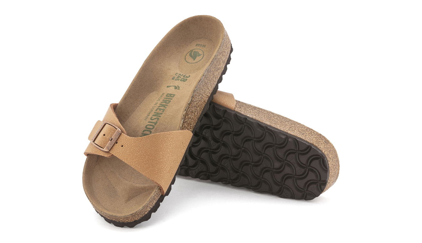 Кецове и обувки Birkenstock Madrid Vegan Birko-Flor Бежово | 1025005, 1
