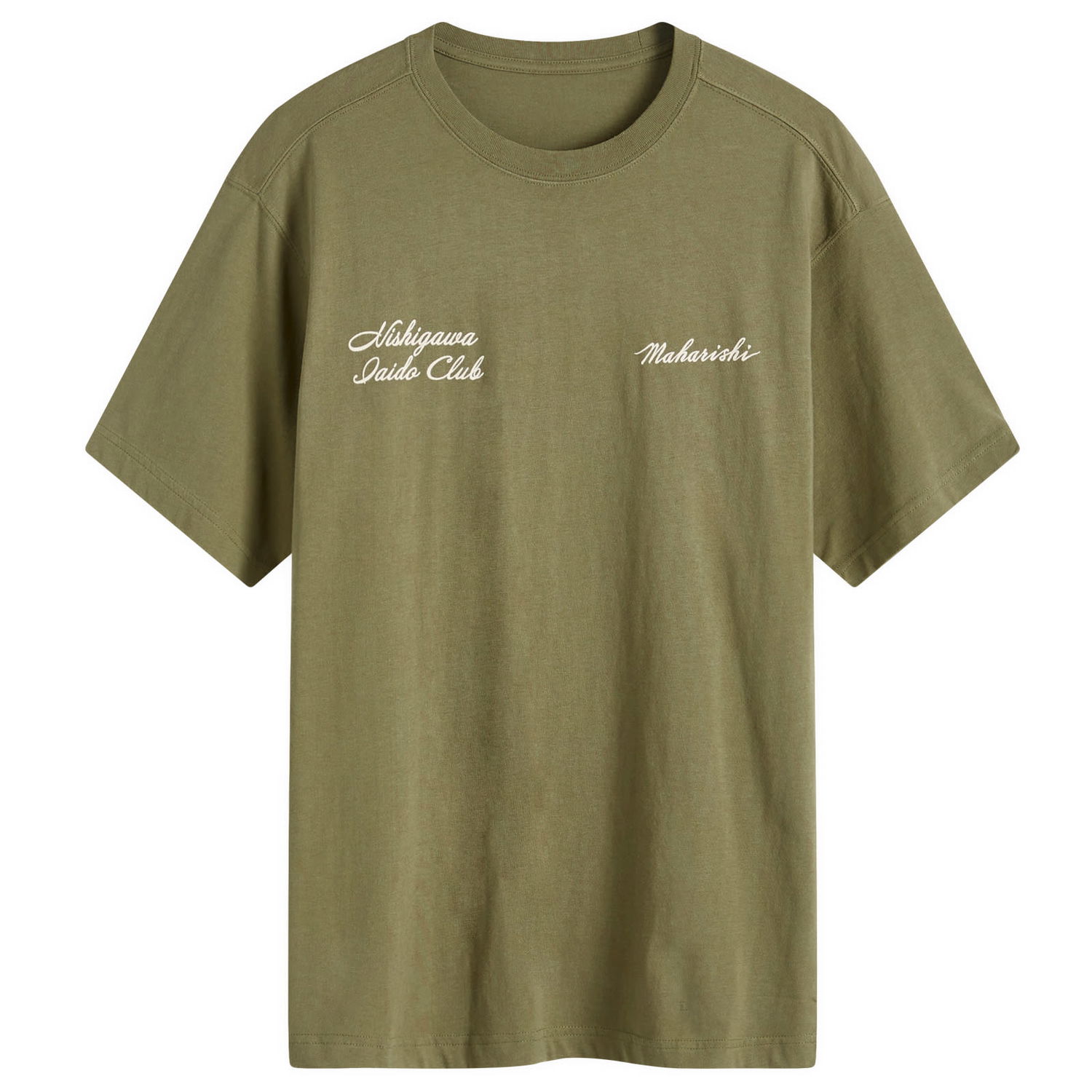 Тениска Maharishi Kamon Graphic T-Shirt Зелено | 1101-OLV, 0