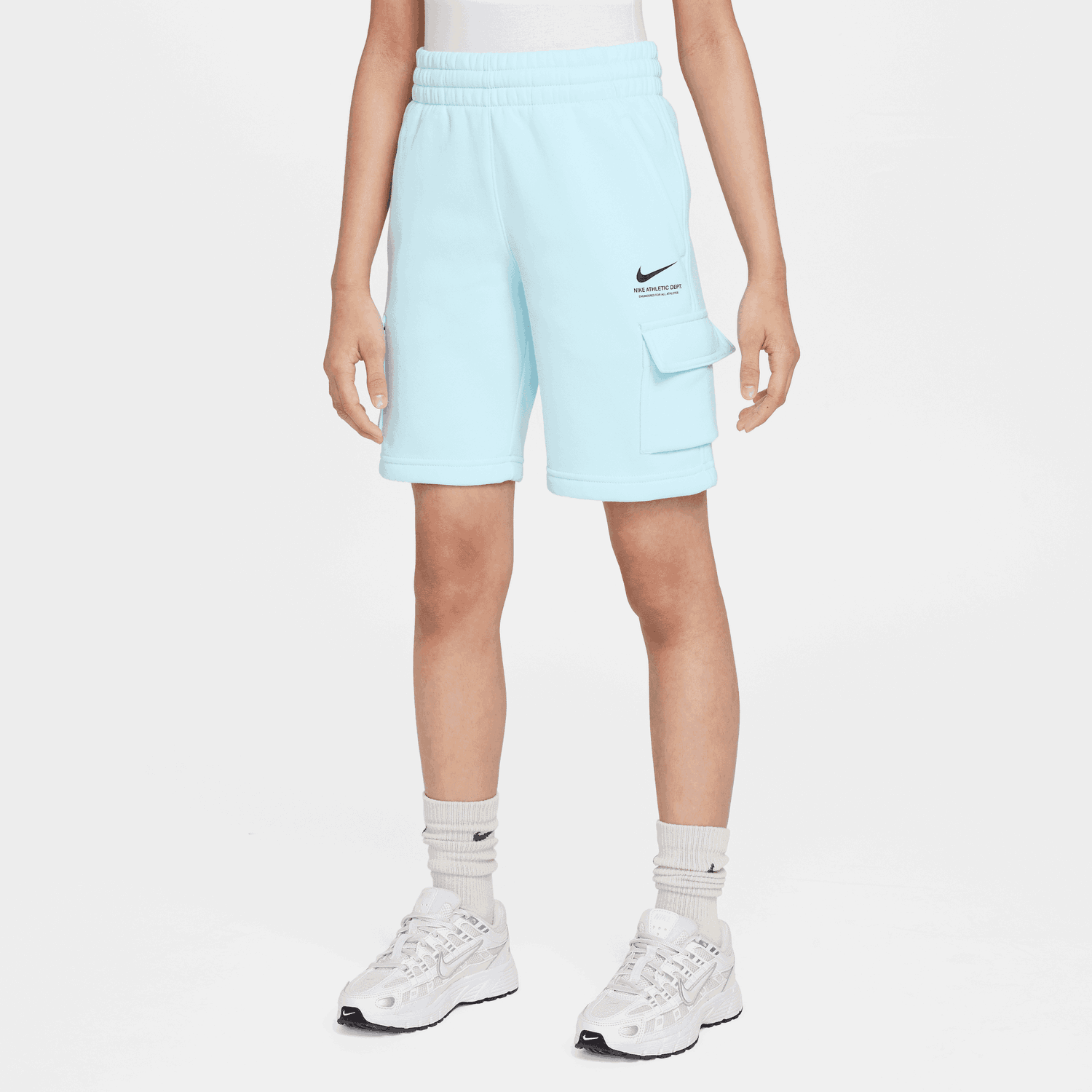 Къси панталони Nike Nike Sportswear Fleece Cargo Shorts Тюркоазено | HV6971-474, 0