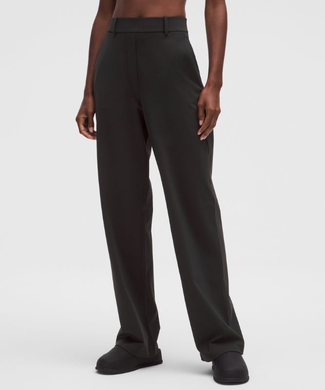 Панталони lululemon Daydrift High-Rise Straight-Leg Trouser Short, Size L Черно | prod20000267, 1