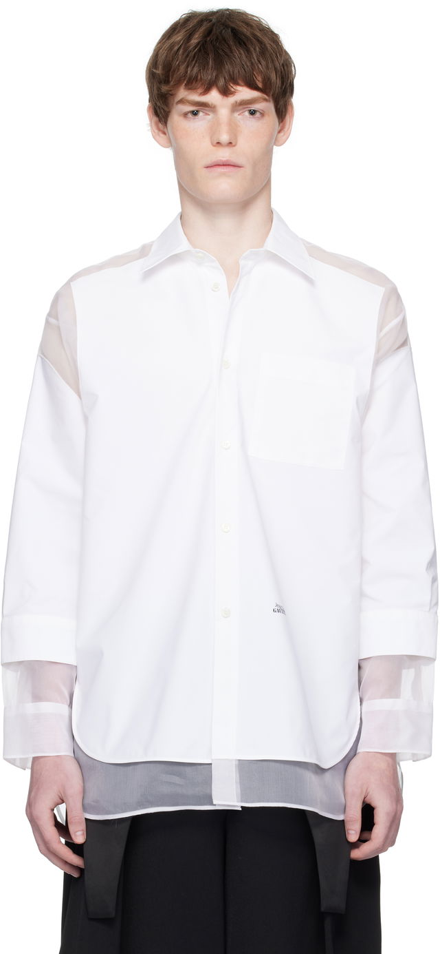 Jean Paul Gaultier 'The Petit Grand' Double Layered Shirt