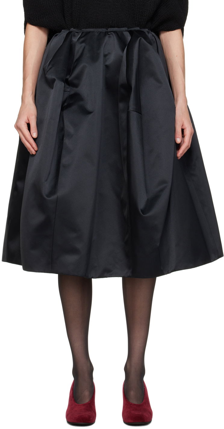 Пола Comme des Garçons Structured Midi Skirt Черно | GL-S008-051, 0