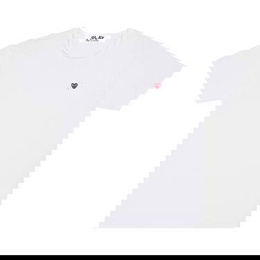 Тениска Comme des Garçons PLAY Small Heart T-Shirt Бяло | AZ T303 051 2, 1