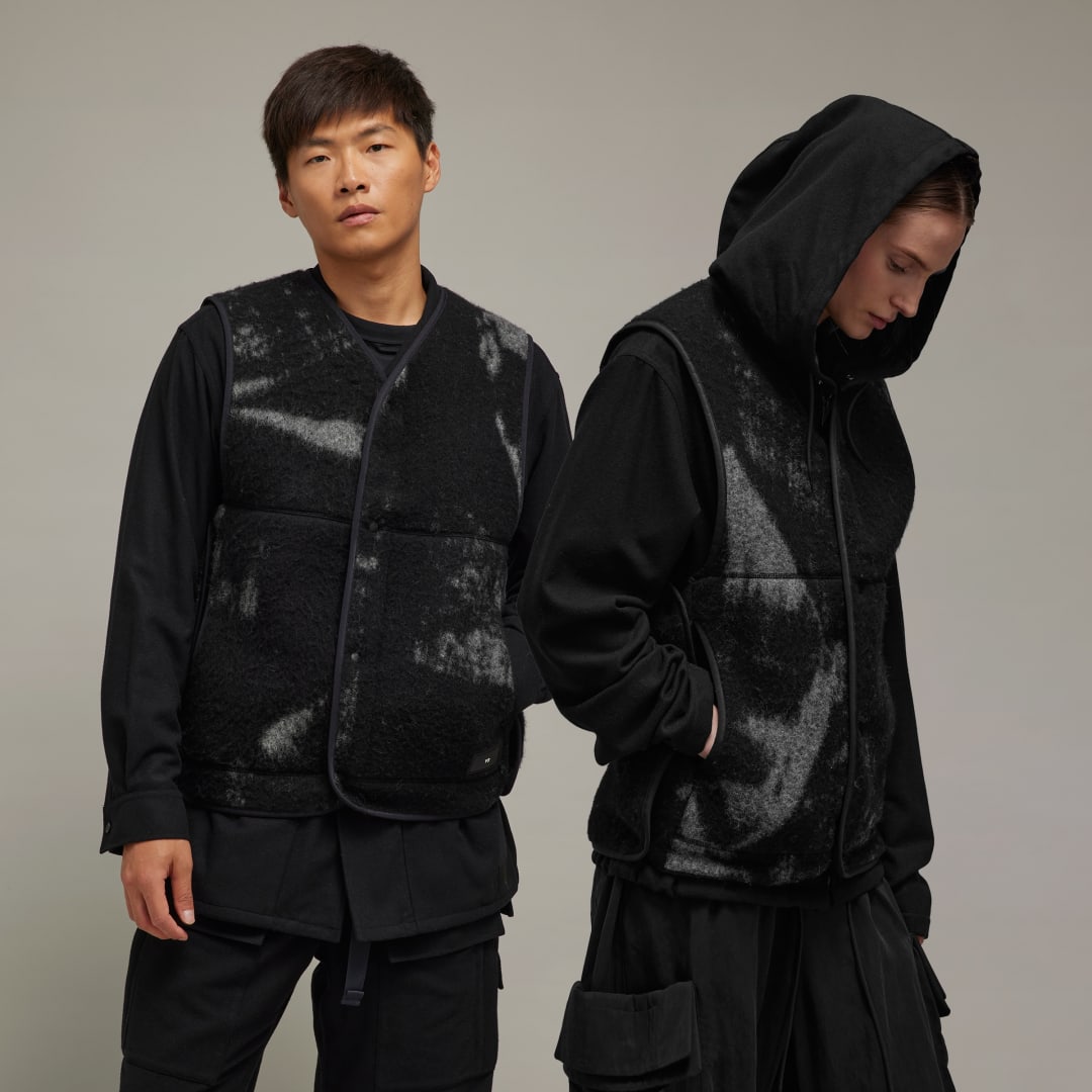 Жилетка Y-3 Y-3 Fuzzy Fleece Черно | IL2042, 0