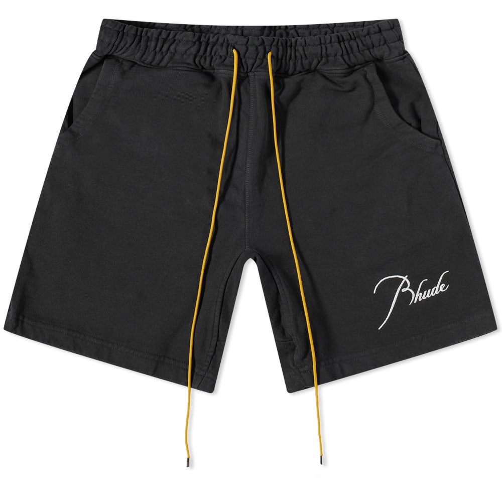 Къси панталони Rhude Rhude Terry Shorts Черно | RHSS22SH13012610, 0