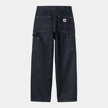 Дънки Carhartt WIP Brandon Rigid Denim Double Knee Pant Тъмно синьо | I036323_6, 0