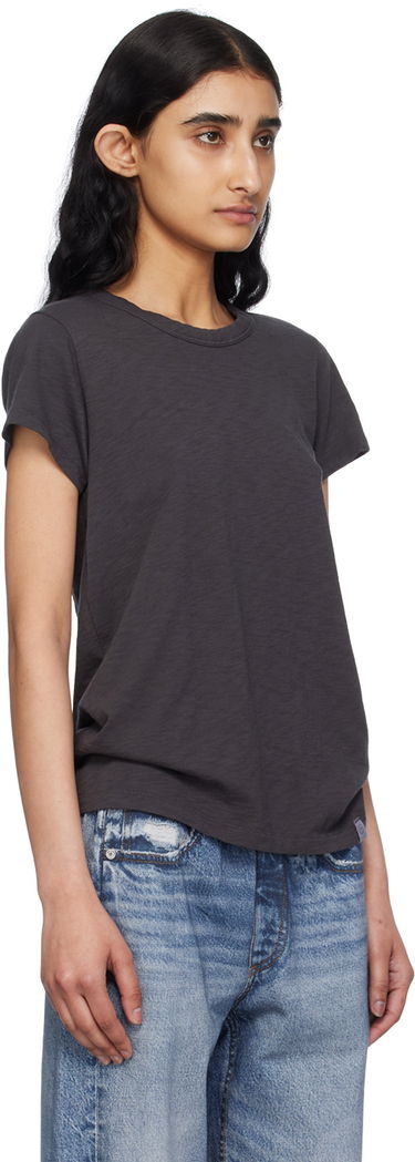 Тениска rag & bone Rag & Bone Slub T-Shirt Сиво | WCC22HT012NM12, 1