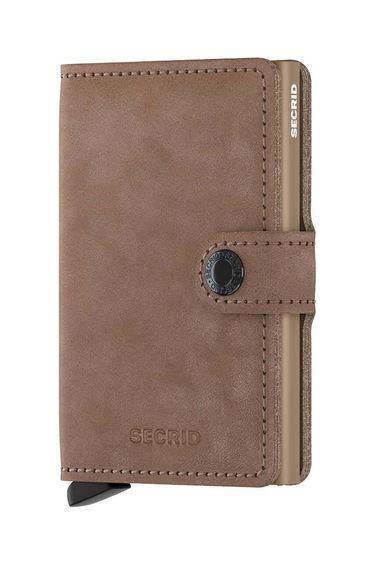 Портфейл Secrid Leather Wallet Beige Бежово | MV.Taupe, 0