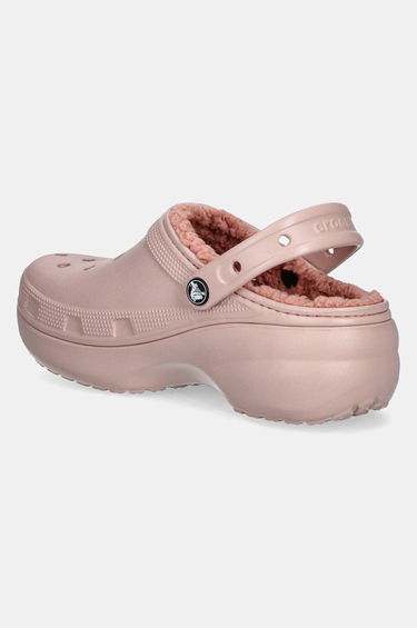 Кецове и обувки Crocs Classic Platform Lined Clogs Розово | 207938-6TY, 3