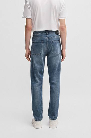 Дънки BOSS Maine Regular-Fit Jeans Синьо | 50532595, 1