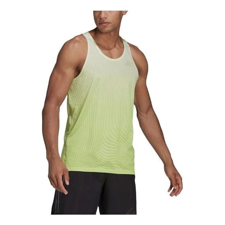 Потник adidas Originals Adizero Engineered Men's Running Tank Top Жълто | HE4647, 0