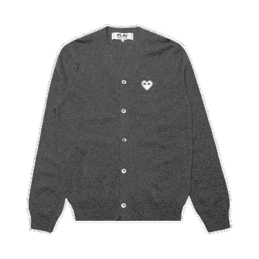 Пуловер Comme des Garçons PLAY V-Neck Cardigan Сиво | az n062 051 3, 0
