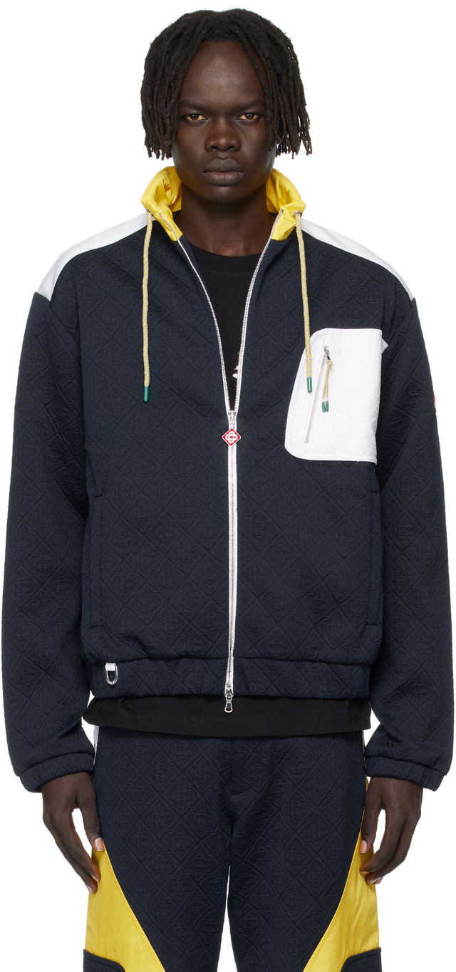 Casablanca Jacquard Nylon Jacket