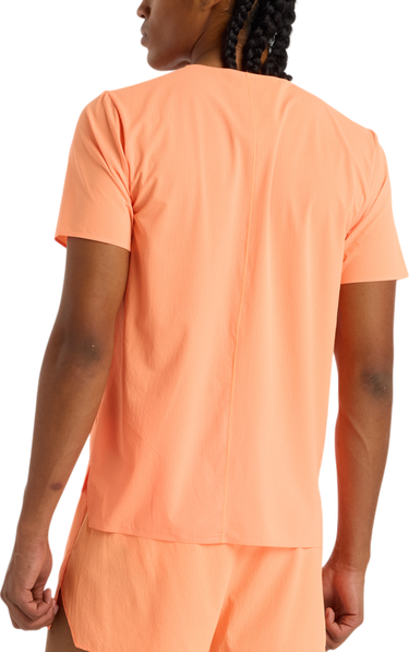 Тениска New Balance New Balance Race Day Ultra Light T-Shirt Оранжево
 | mt51208-hmo, 1