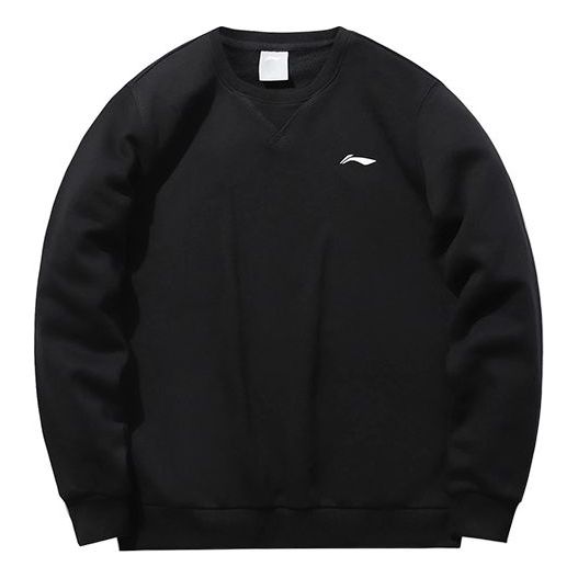 Суитчър Li-Ning Essential Logo Sweatshirt Черно | AWDPD19-12