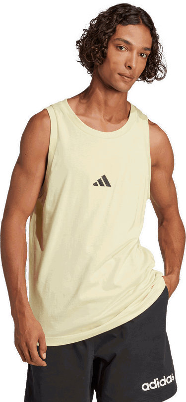 Потник adidas Originals adidas Essentials Small Logo Tank Top Жълто | je8979, 2