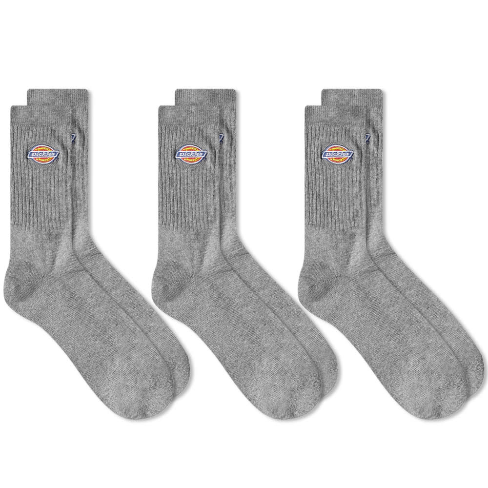 Чорапи Dickies Valley Grove Socks - 3 Pack Сиво | DK0A4X82GYM1, 0