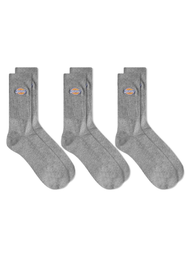 Чорапи Dickies Valley Grove Socks - 3 Pack Сиво | DK0A4X82GYM1