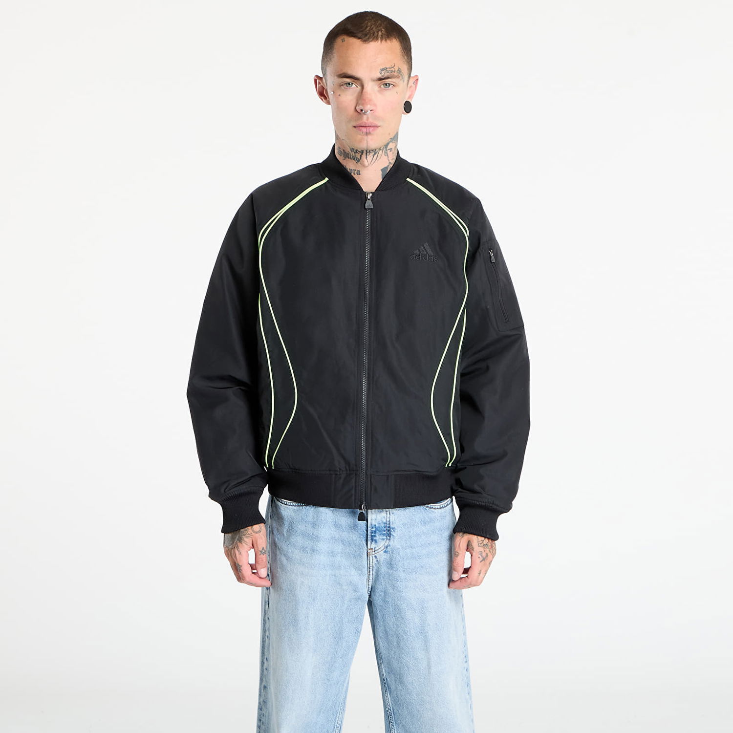 Яке бомбър adidas Originals Teamgeist Padded Jacket Черно | JX4082, 0