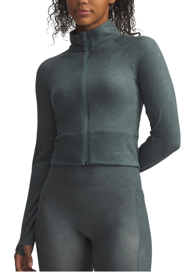 Meridian Suede Effect Full Zip Top
